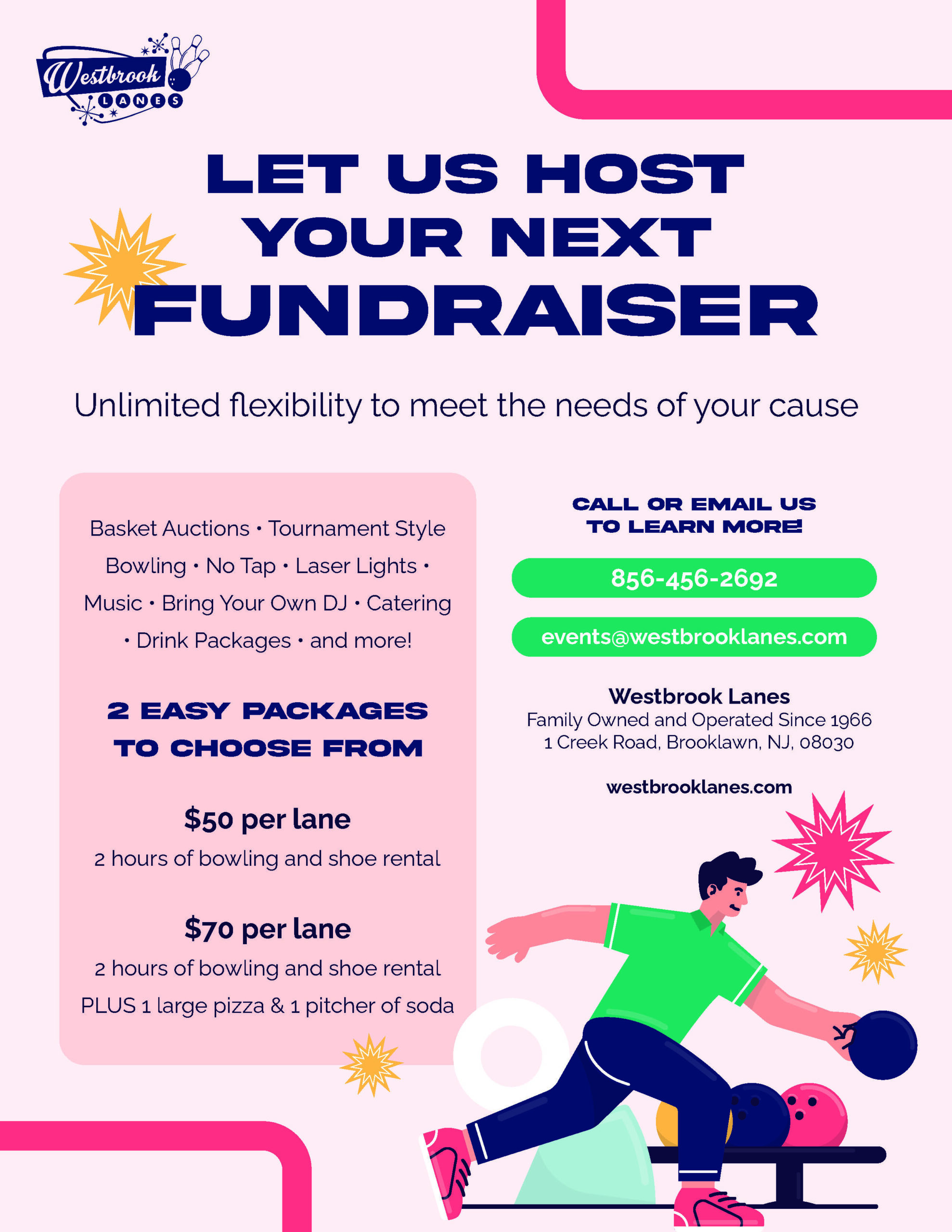 #699156 - Westbrook Lanes Fundraiser - LetterP